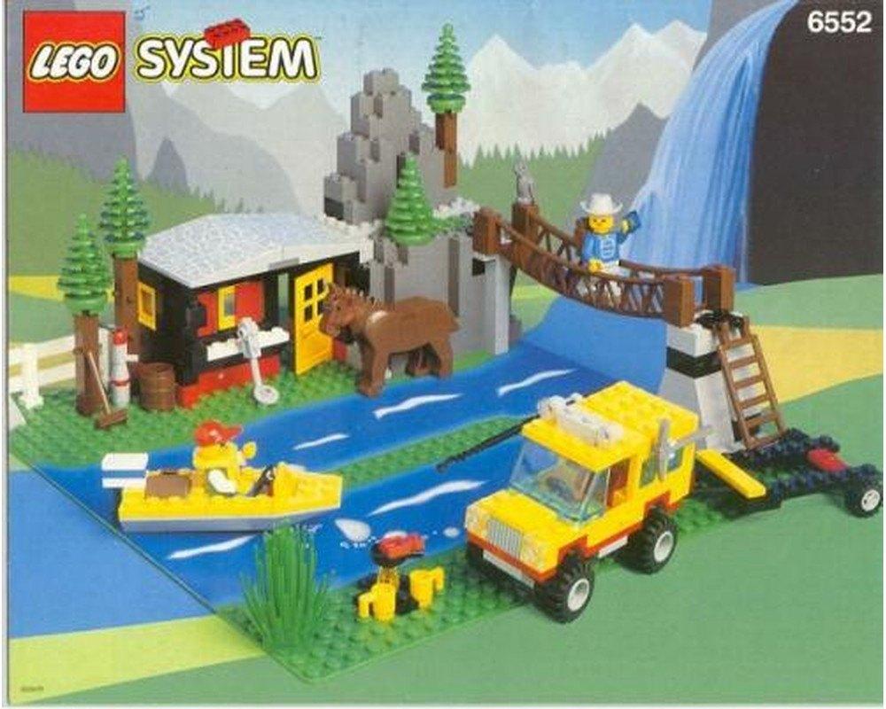 Lego Classic Town Set 6552 - Rocky River Retreat, Ophalen of Verzenden, Gebruikt, Complete set, Lego