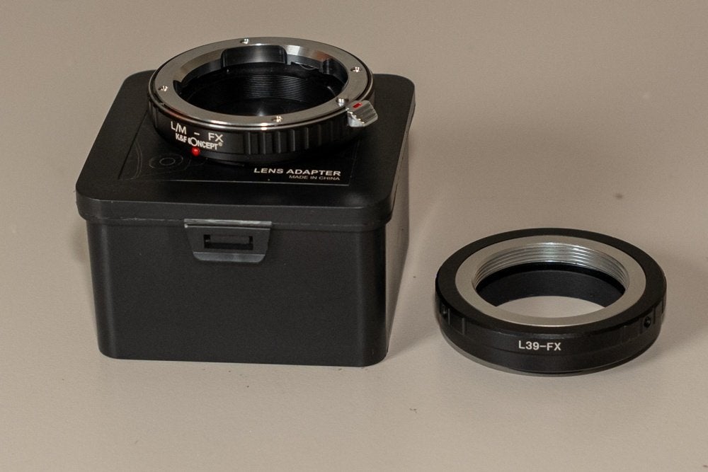 Fuji adapters, Ophalen of Verzenden, Zo goed als nieuw, Voorzetlens/converter
