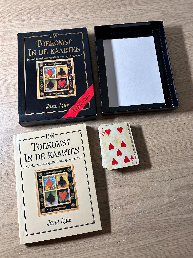 Uw Toekomst in de Kaarten | Jane Lyle, Boeken, Esoterie en Spiritualiteit, Ophalen of Verzenden, Gelezen, Tarot of Kaarten leggen