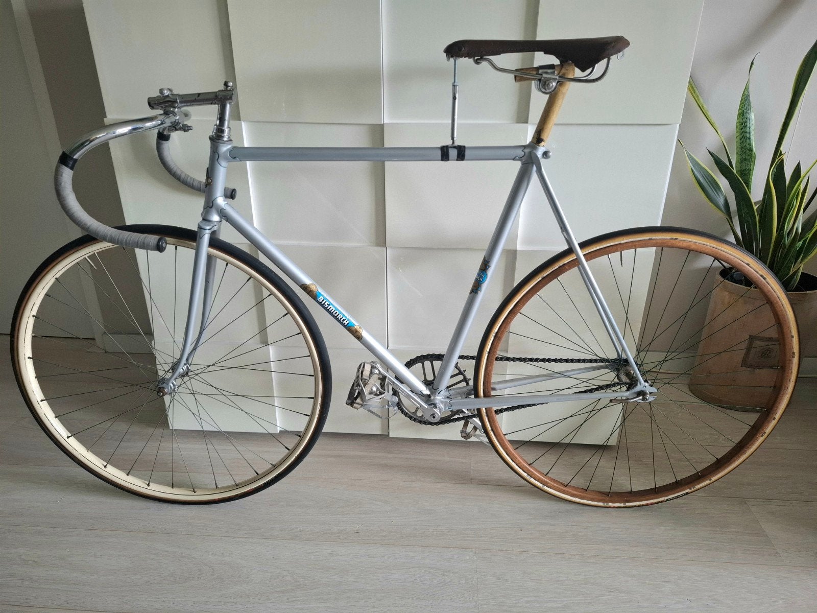 Oldtimer Bismarck baanfiets 1948!, 55 tot 59 cm, Ophalen