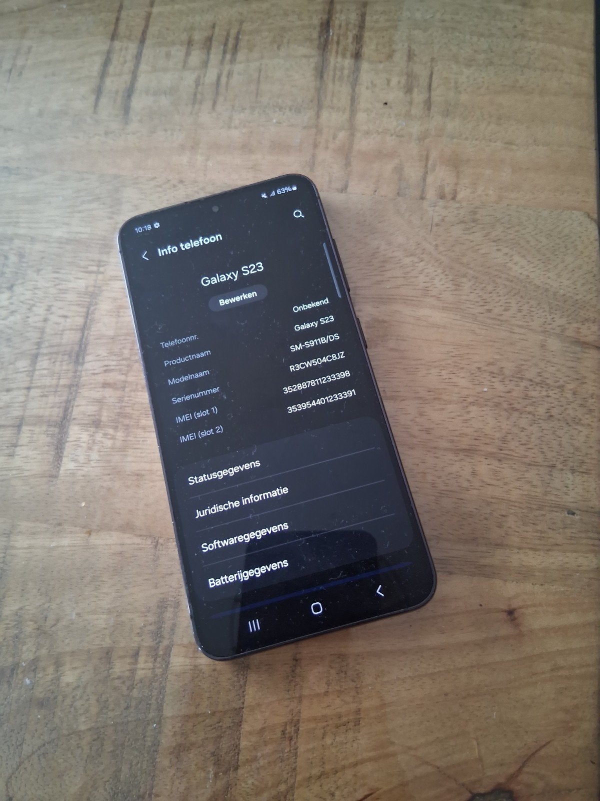 Foto 3 van Samsung Galaxy S23 128GB - Zo goed als nieuw