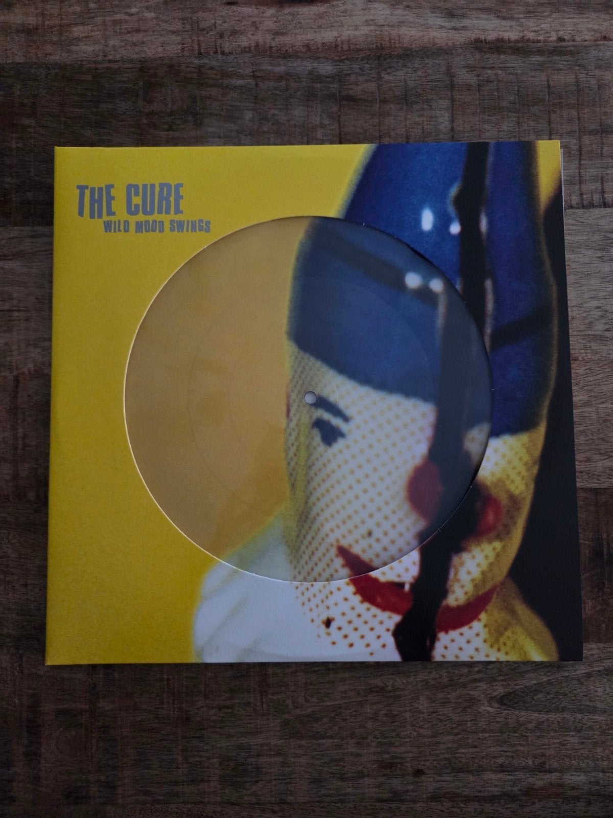 dubbel lp the cure wild mood swings picture disc, Cd's en Dvd's, Vinyl | Rock, LP, Ophalen of Verzenden, Zo goed als nieuw, Picture disc