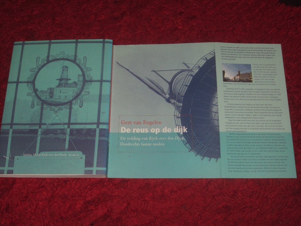 Dordrecht - De reus op de dijk - Molen Kyck over den Dyck., Ophalen of Verzenden, Zo goed als nieuw