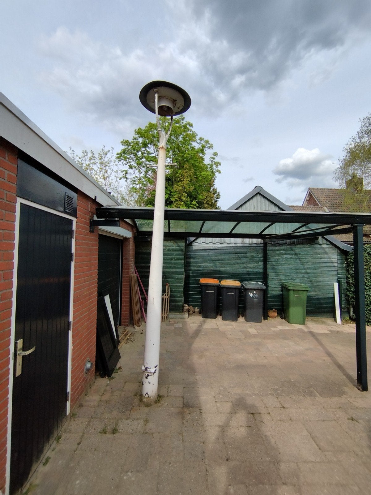 Glazen boog carport, Tuin en Terras, Ophalen, Gebruikt