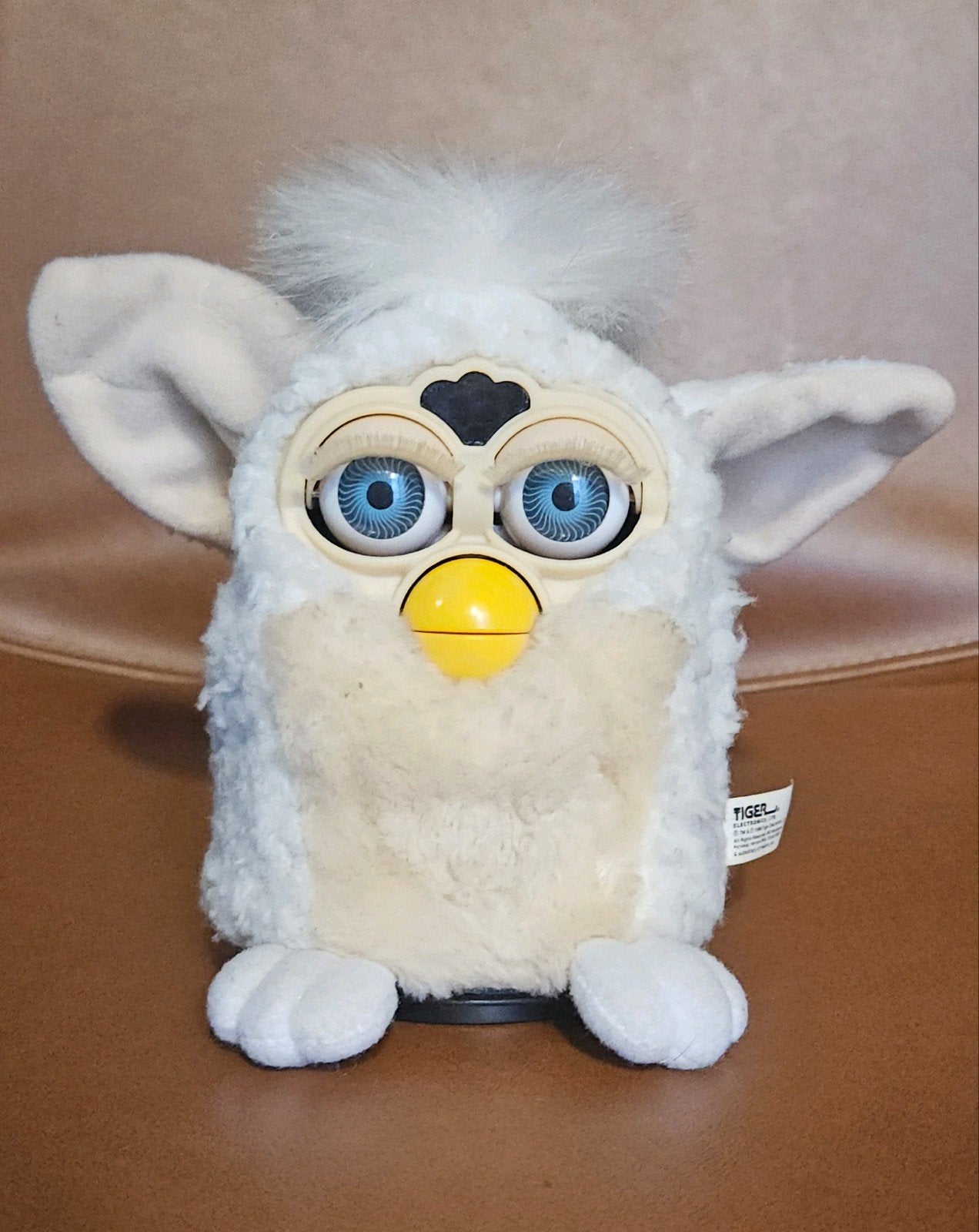 Vintage Furby 1998 Wit - Interactief Speelgoed, Ophalen, Gebruikt, Jongen of Meisje