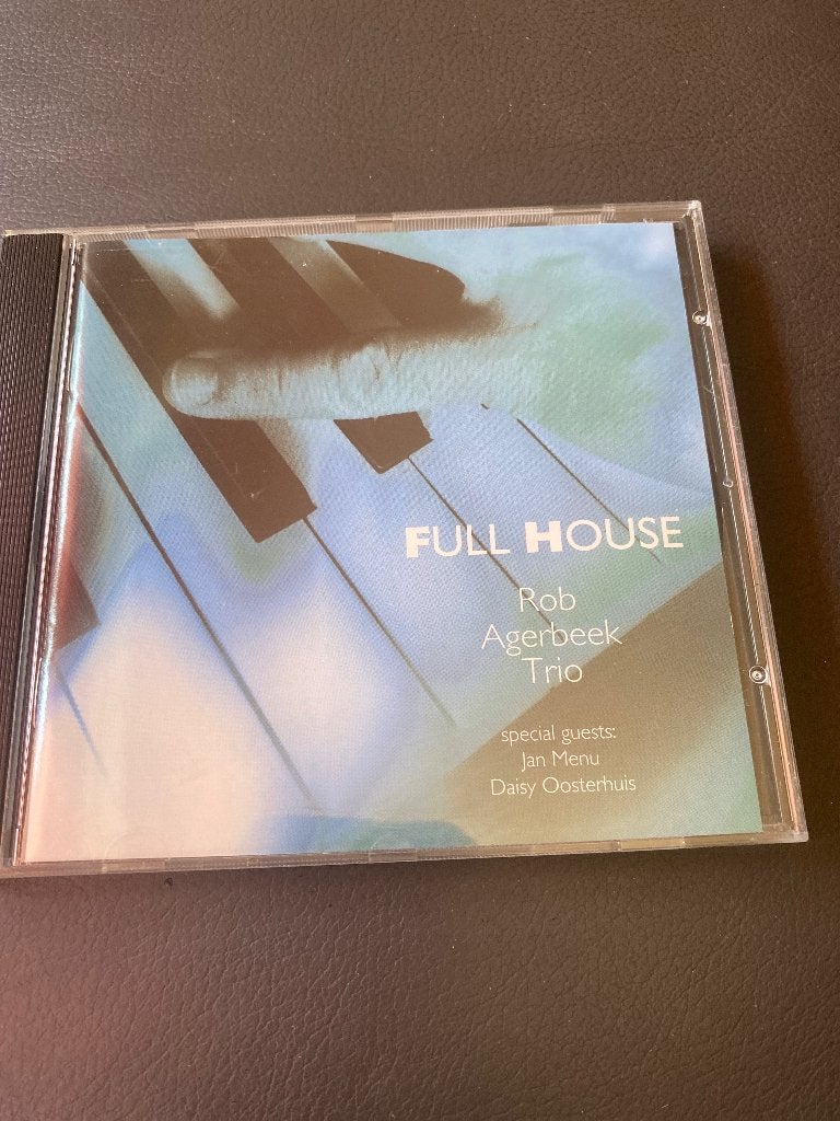 Rob Agerbeek Trio - Full House (CD) Jazz, Inclusief boekje, Ophalen of Verzenden, Zo goed als nieuw, Jazz