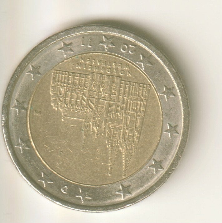 2 euro 2011 j duitsland Keulen, Verzenden, Duitsland, 2 euro
