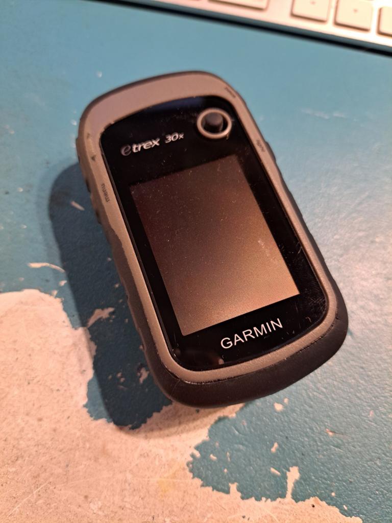 Garmin eTrex 30x met waterschade - voor onderdelen/reparatie, Ophalen of Verzenden, Gebruikt