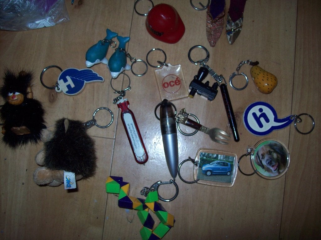 Verschillende Sleutelhangers jr 90, Ophalen of Verzenden, Gebruikt, Merk