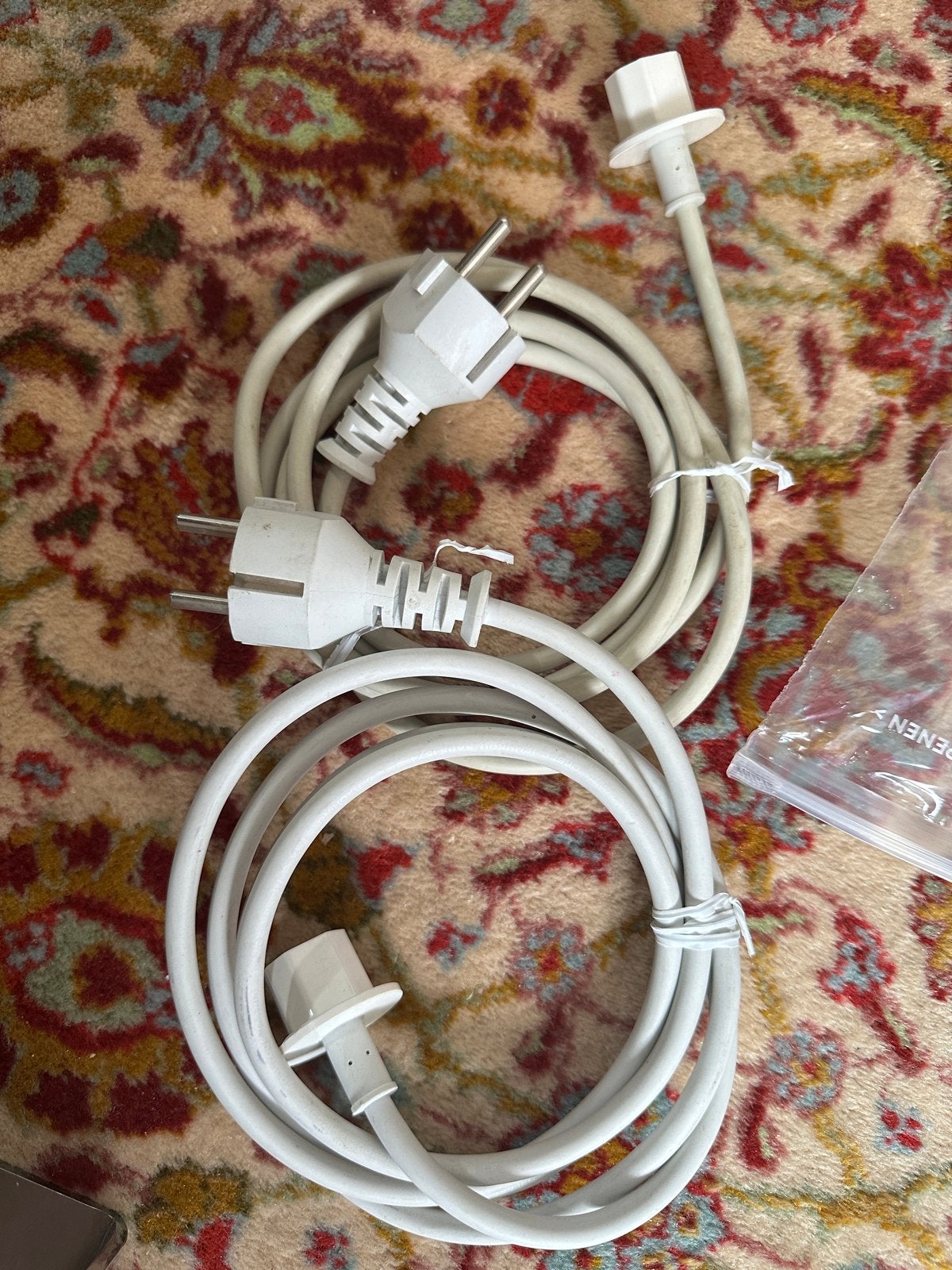 2x iMac stroomkabel, Ophalen of Verzenden, Gebruikt