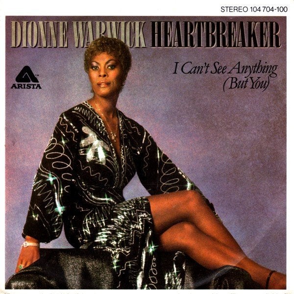 Dionne Warwick: Heartbreaker / I can't see anything but you, Gebruikt, 7 inch, Ophalen of Verzenden, Fotohoes