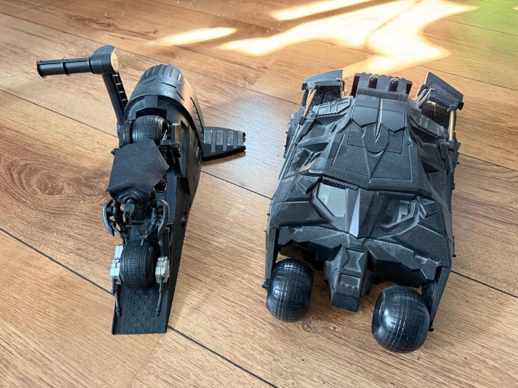 Batman Batmobile + Batpod set "The Dark Knight", Ophalen of Verzenden, Gebruikt, Overige typen