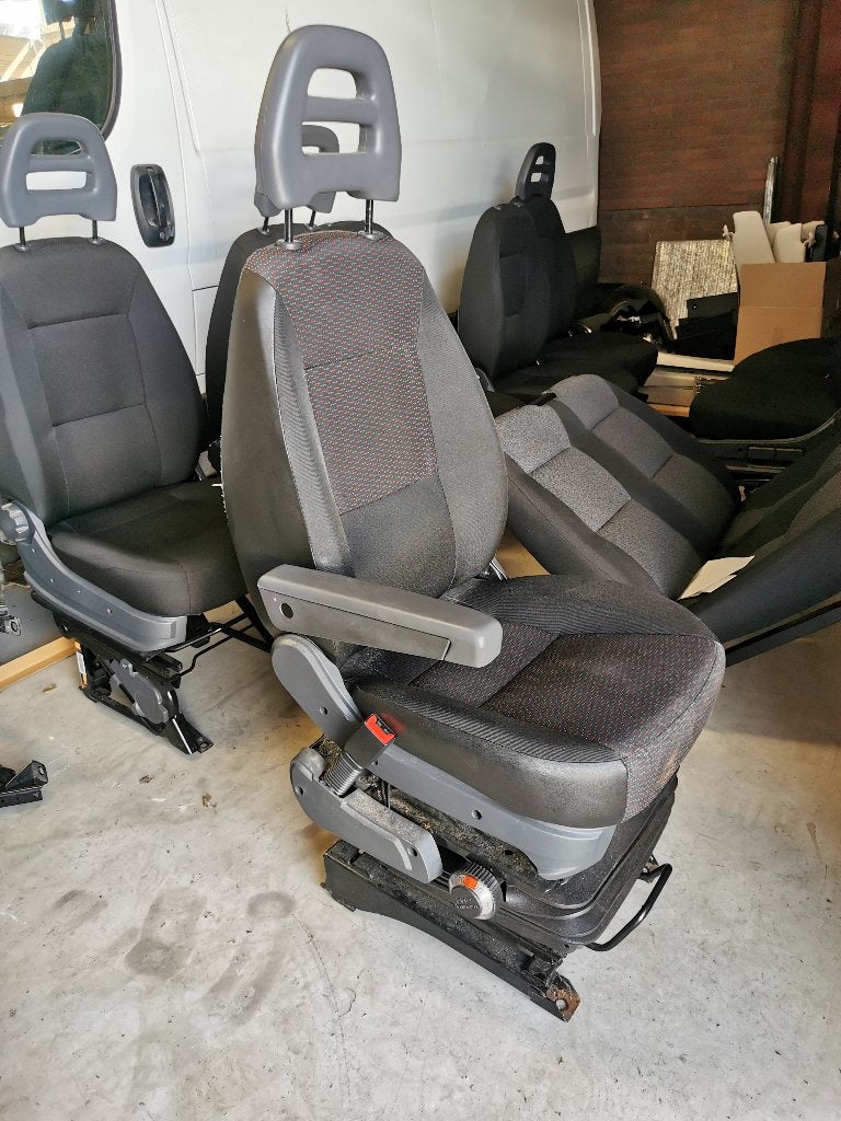 bestuurdersstoel geveerd Ducato, Jumper, Boxer, Ophalen, Gebruikt, Fiat