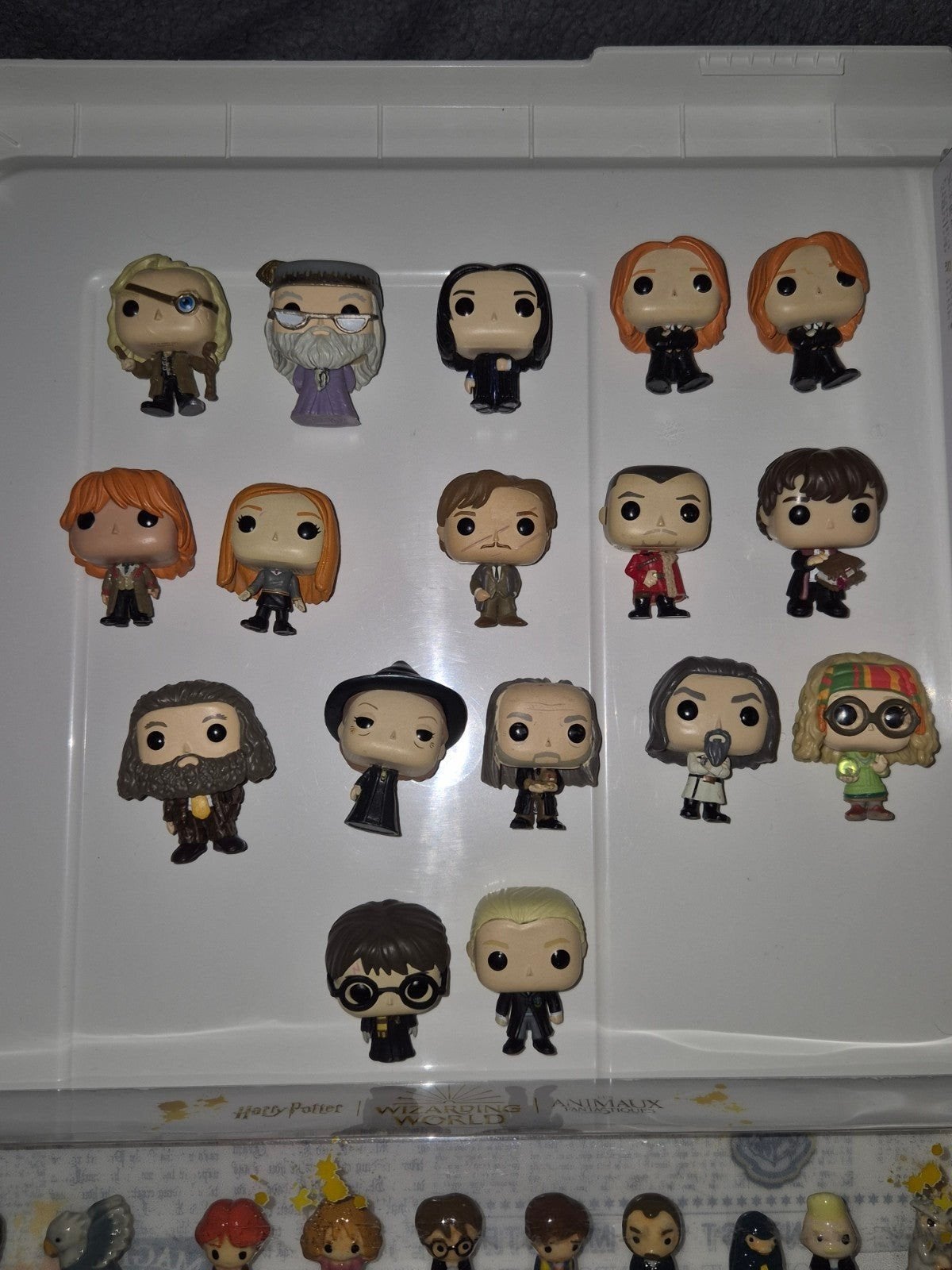 Harry Potter Funko Pop Pocket Pop set 17 stuks, Verzamelen, Ophalen of Verzenden, Zo goed als nieuw, Actiefiguurtje