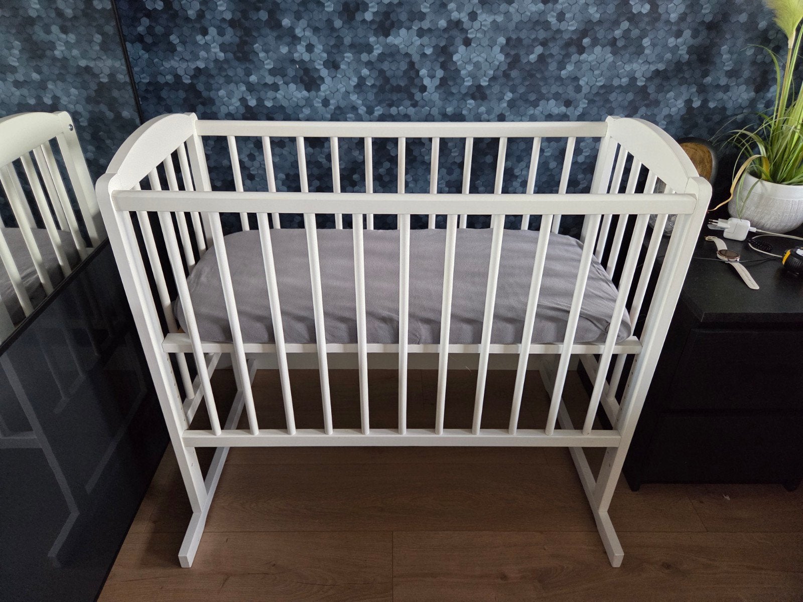 Wit Baby Wiegje / Co sleeper - 44x94x85cm, Ophalen, Gebruikt, Wieg
