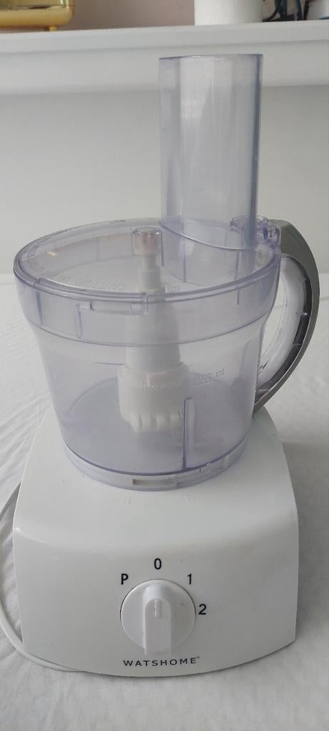 WatsHome Foodprocessor - Compact en Krachtig, 1 tot 2 liter, Ophalen of Verzenden, Gebruikt, 2 snelheden