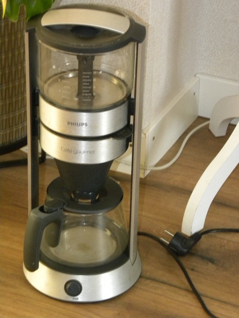 PHILIPS CAFÉ GOURMET koffiezetapparaat, Witgoed en Apparatuur, Koffiezetapparaten, 10 kopjes of meer, Koffiemachine, Gemalen koffie