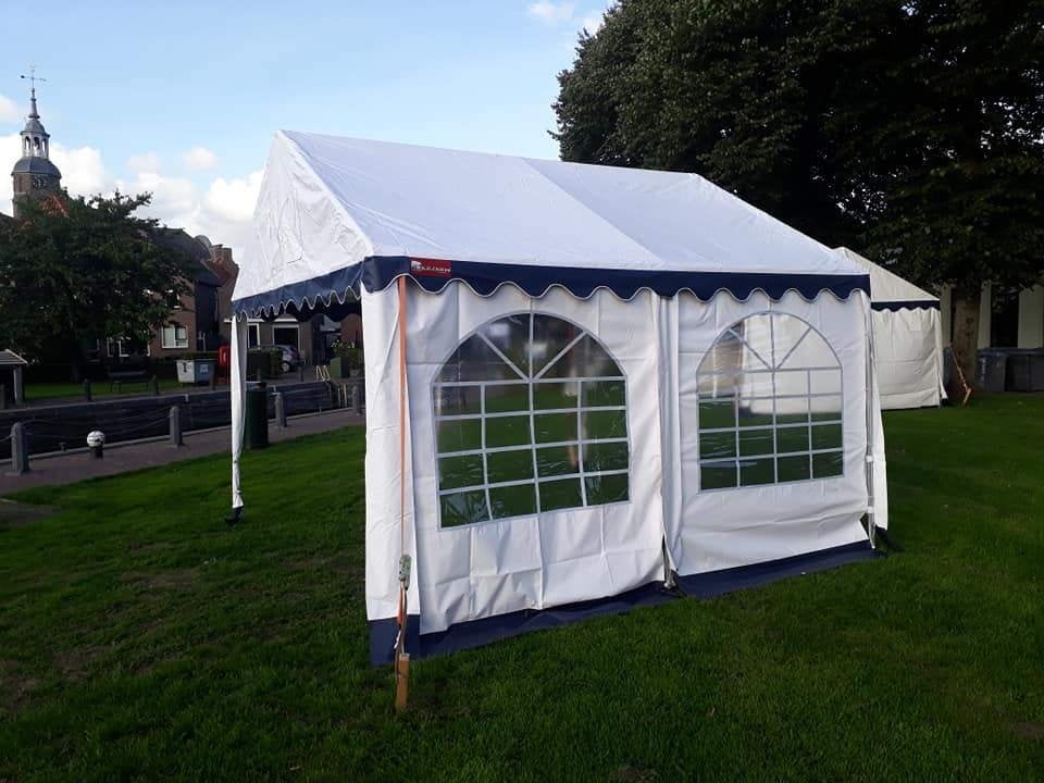 Partytent te huur 5x4 meter, Ophalen, Gebruikt, Overige