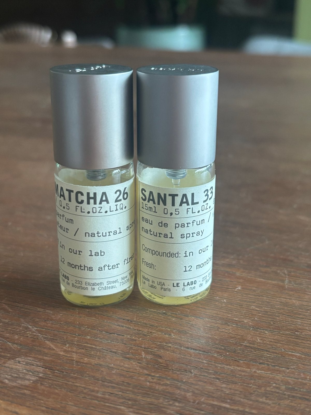 Le Labo Matcha 26 & Santal 33 Eau de Parfum- Decant, Ophalen of Verzenden, Nieuw