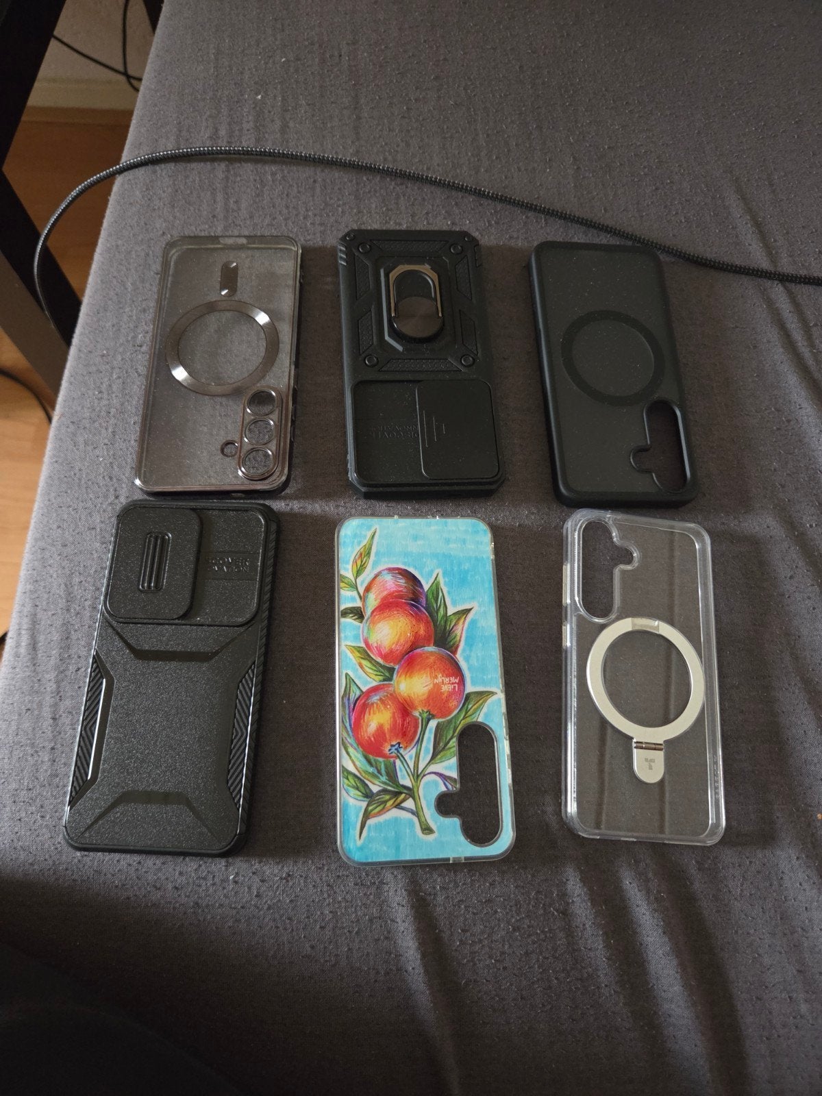 Samsung S25 hoesjes set - perfecte staat, Ophalen of Verzenden, Zo goed als nieuw, Overige modellen, Hoesje of Tasje