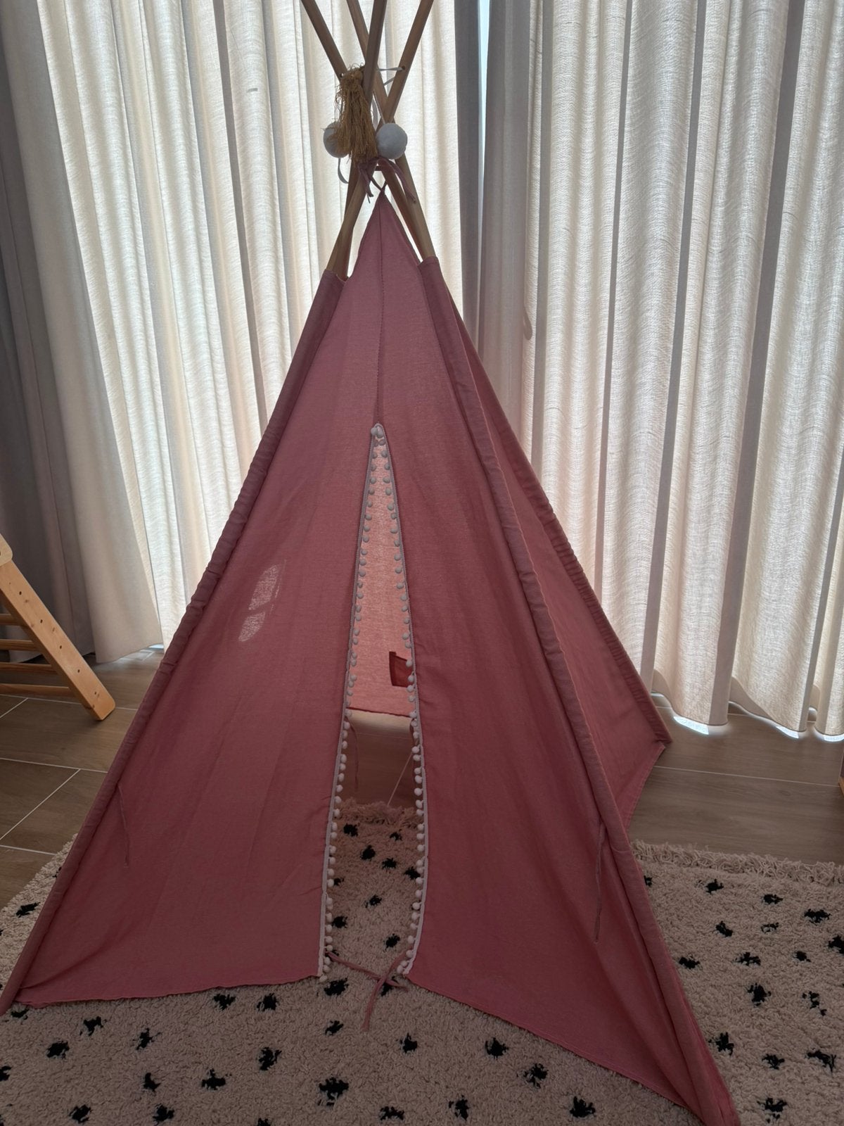 Tipi speeltent roze, Ophalen of Verzenden, Zo goed als nieuw