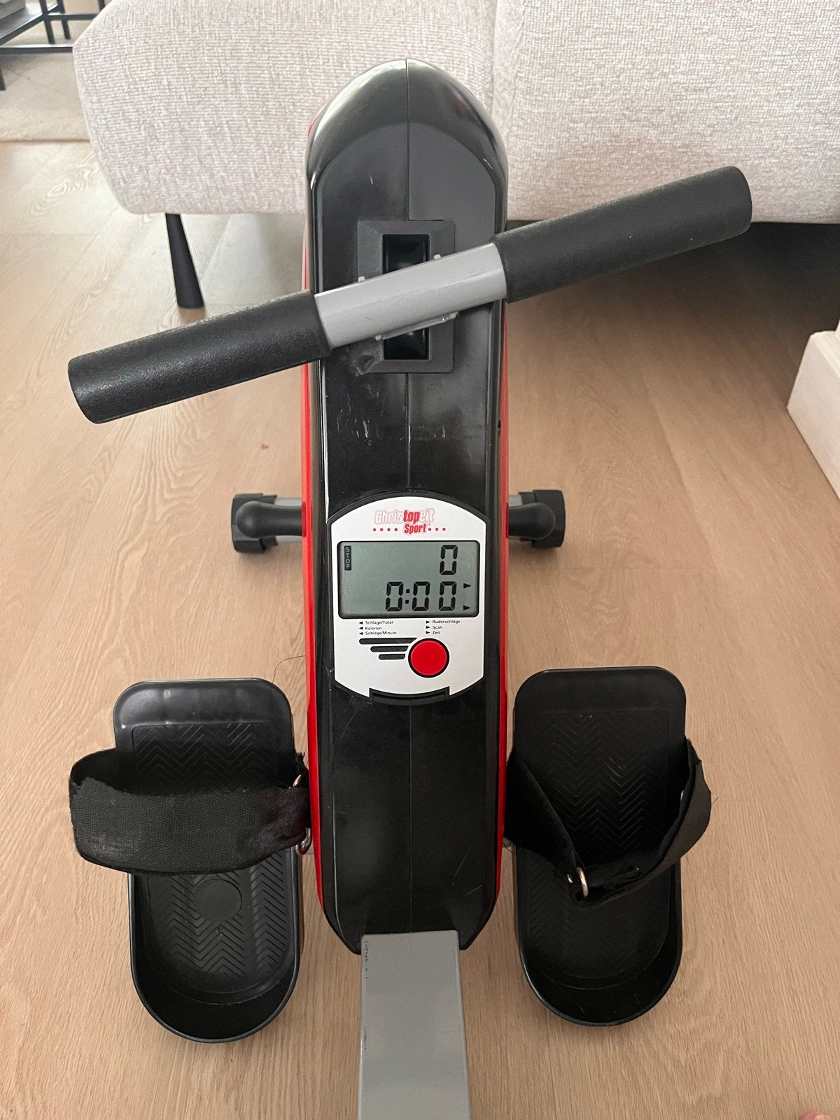 Christopeit Sport Cambridge II Roeiapparaat, Ophalen, Gebruikt, Armen, Metaal