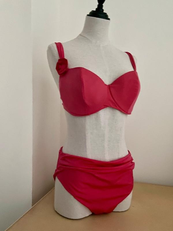 Chantelle (L)40/ bh 80 D wwv 165,- nieuwe bikini, boho, Nieuw, Ophalen of Verzenden, Bikini, Paars