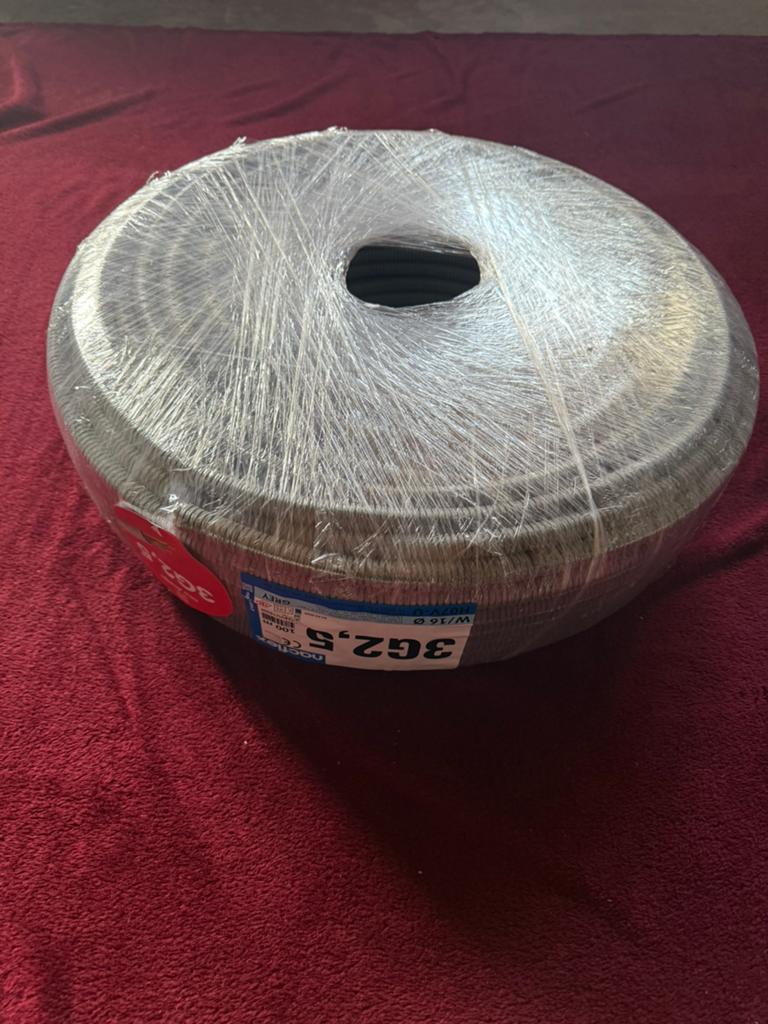 Snelflex flexibele buis met draad / 3x2,5 / op voorraad, Ophalen, Nieuw, Kabel of Snoer