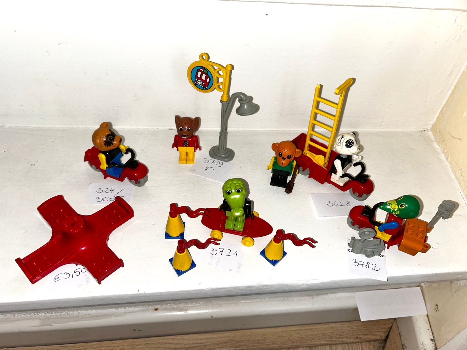 Lego Fabuland 3721 3782 3628 3719 324 of 3605,  €3,50-6,90, Ophalen of Verzenden, Gebruikt, Lego
