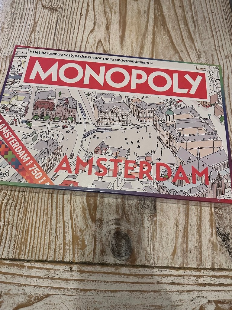 Monopoly Amsterdam, Ophalen of Verzenden, Nieuw