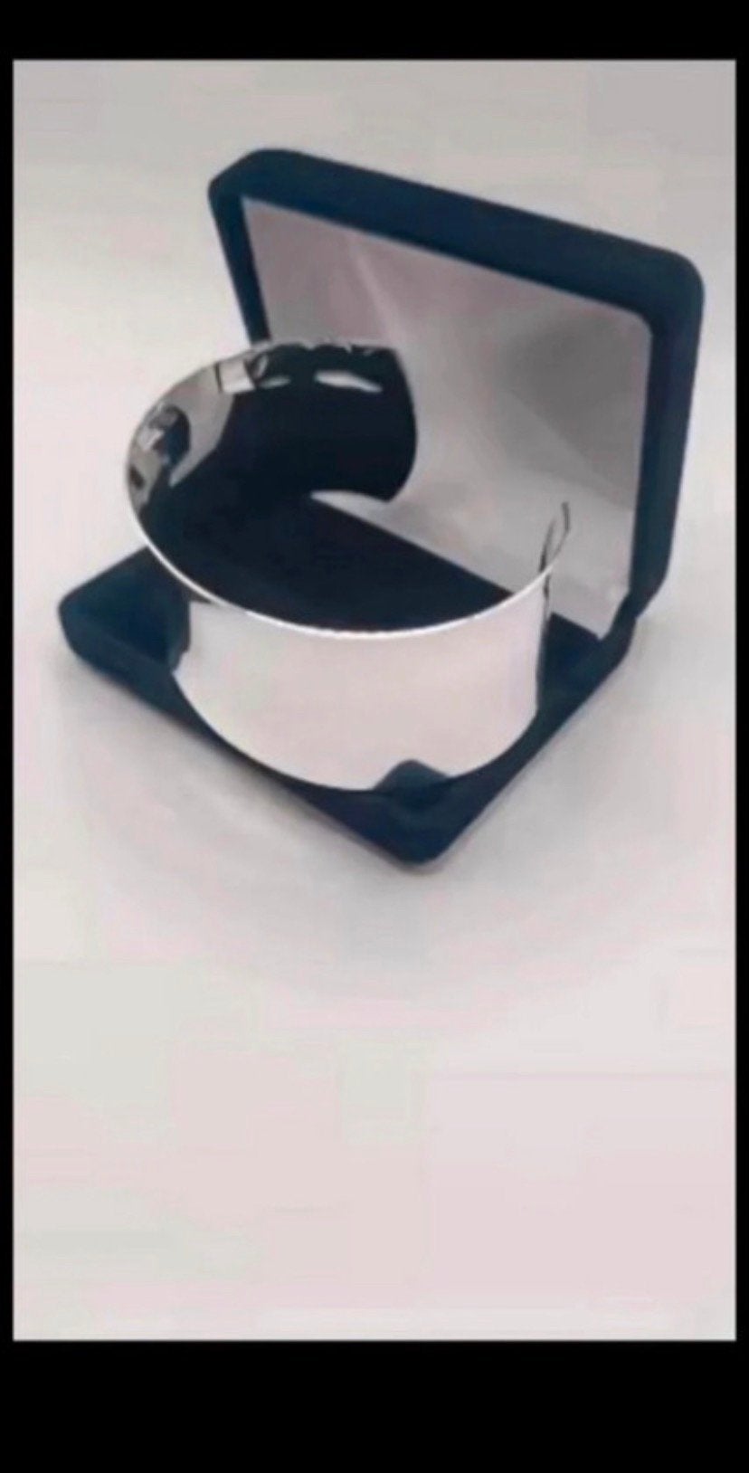 armband gemerkt 925 klemarmband modern klassiek, Ophalen of Verzenden, Zo goed als nieuw, Zilver