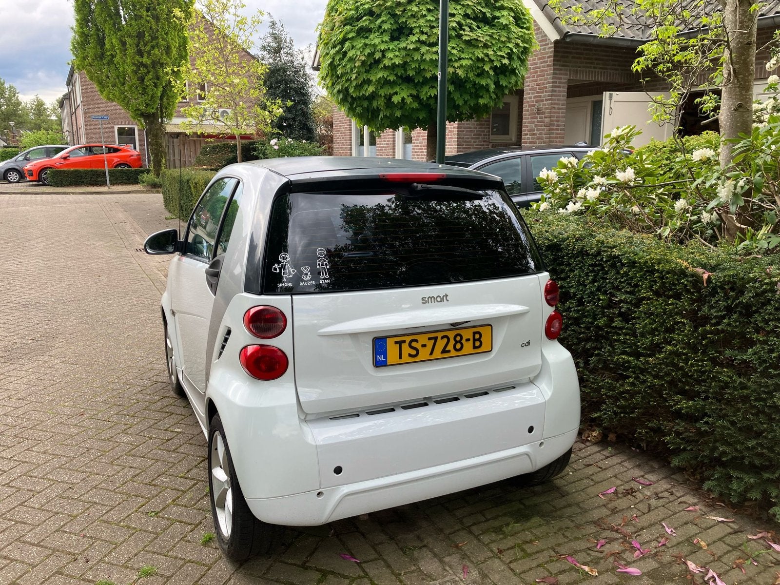 Smart ForTwo 0.8 CDI 40KW Coupe AUT 2011 Wit, Ophalen