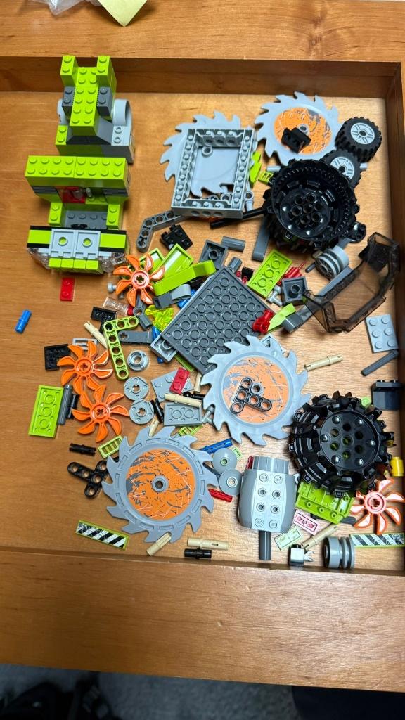 Lego power miners rock wrecker setnummer 8963, Overige thema's, Lego, Ophalen of Verzenden, Zo goed als nieuw