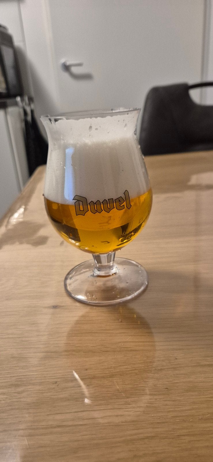 duvel glas hard plastic 22, Ophalen of Verzenden, Nieuw, Bierglas
