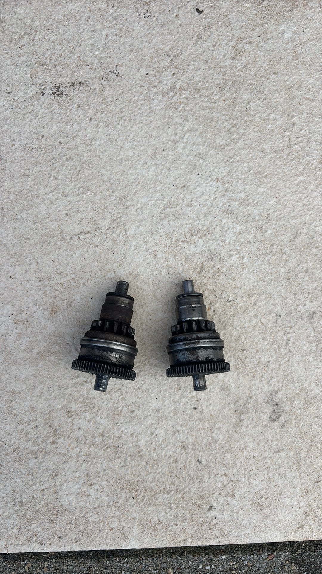 Gy6 50cc bendix, Ophalen, Blok