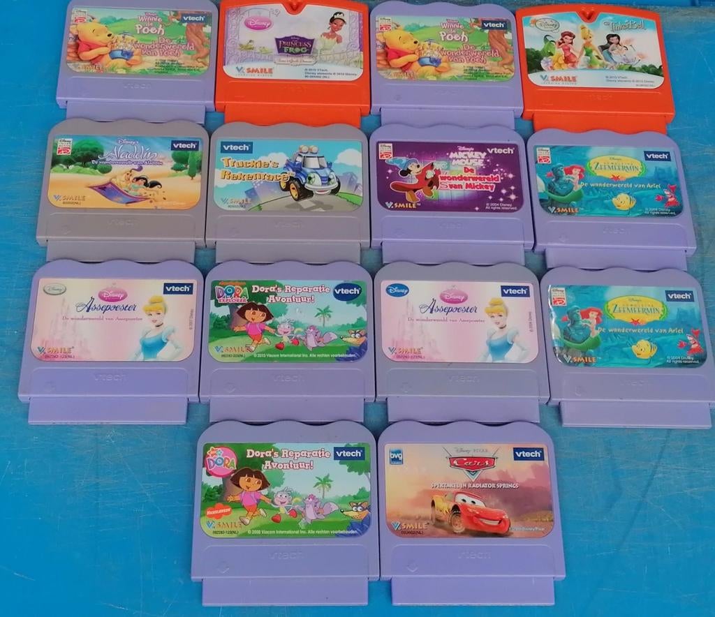 VTech 14 spellen. Wat leren we., Kinderen en Baby's, Speelgoed | Vtech, Zo goed als nieuw, Ophalen of Verzenden