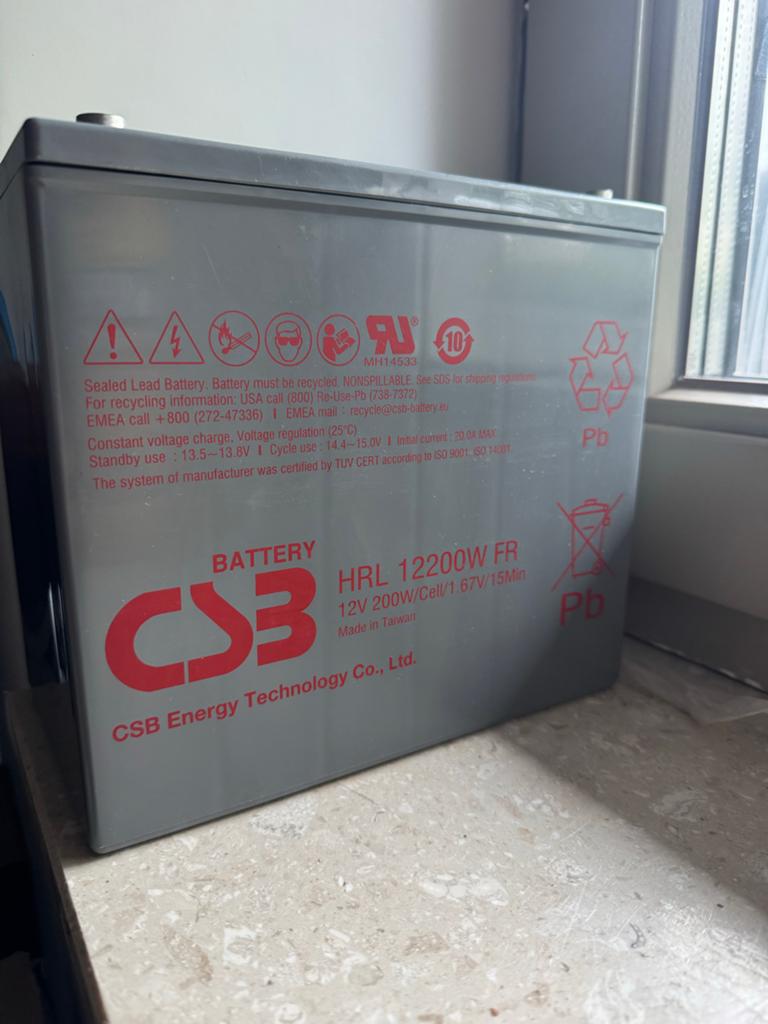 ACCU Nieuwe - CSB HRL 12200W FR 12V 200W, Ophalen of Verzenden, Nieuw, Universele onderdelen