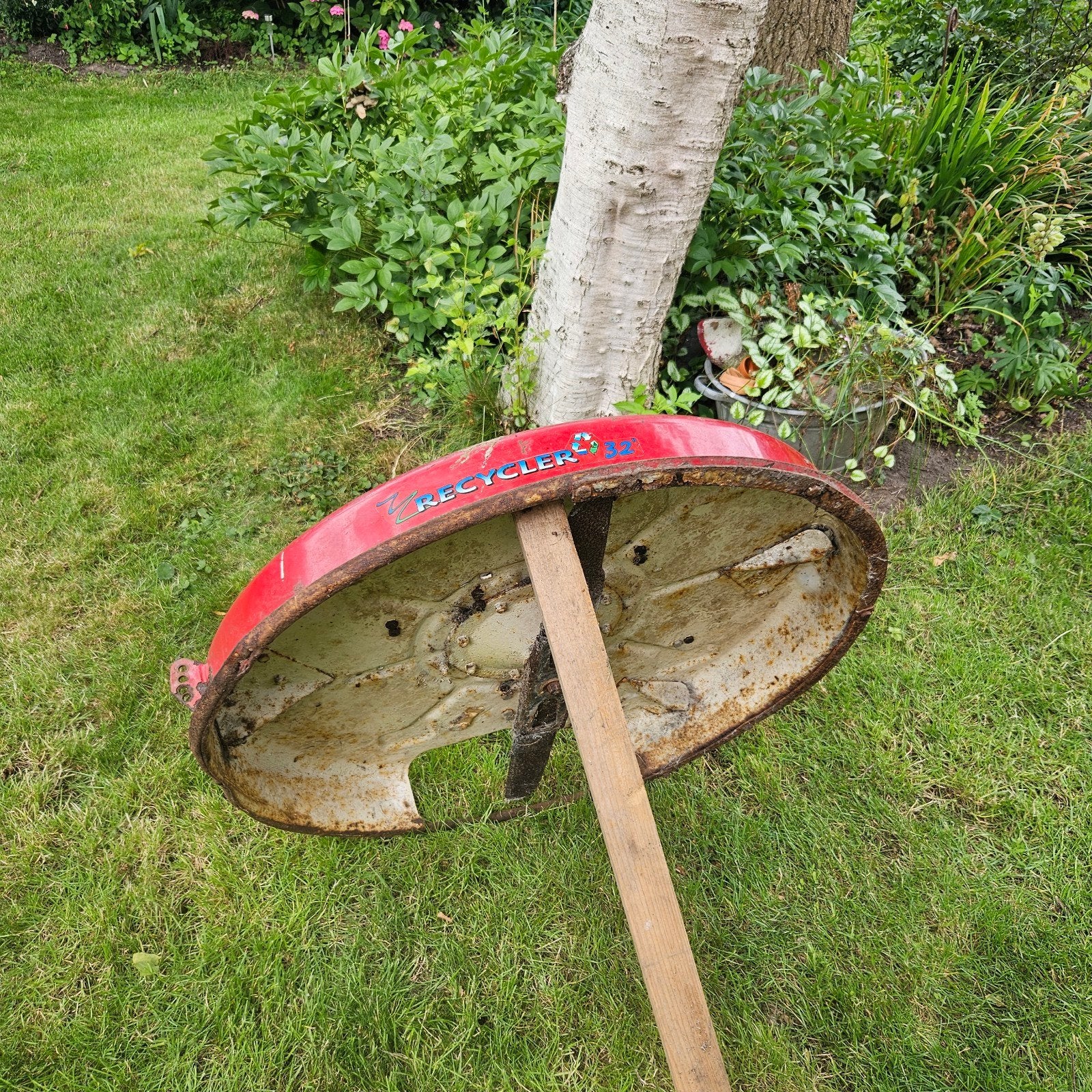 Maaidek zitmaaier, Tuin en Terras, Grasmaaiers, Ophalen of Verzenden, Gebruikt