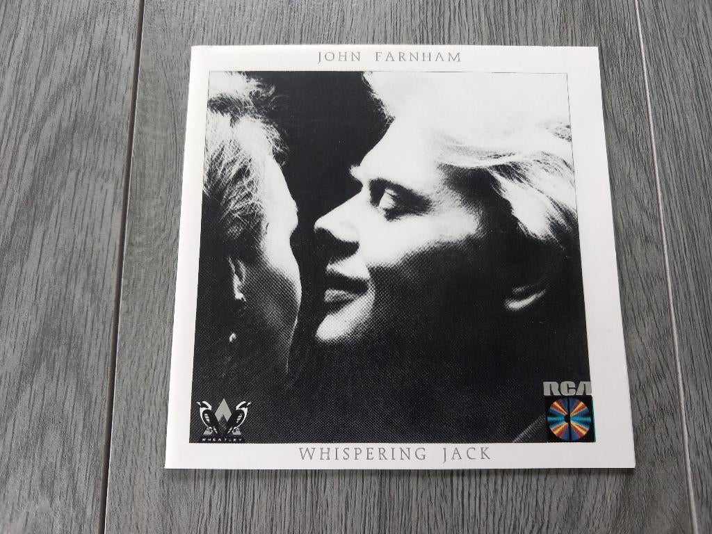 CD John Farnham - Whispering Jack (1986)  **VERZ/OPH**, Ophalen, Zo goed als nieuw