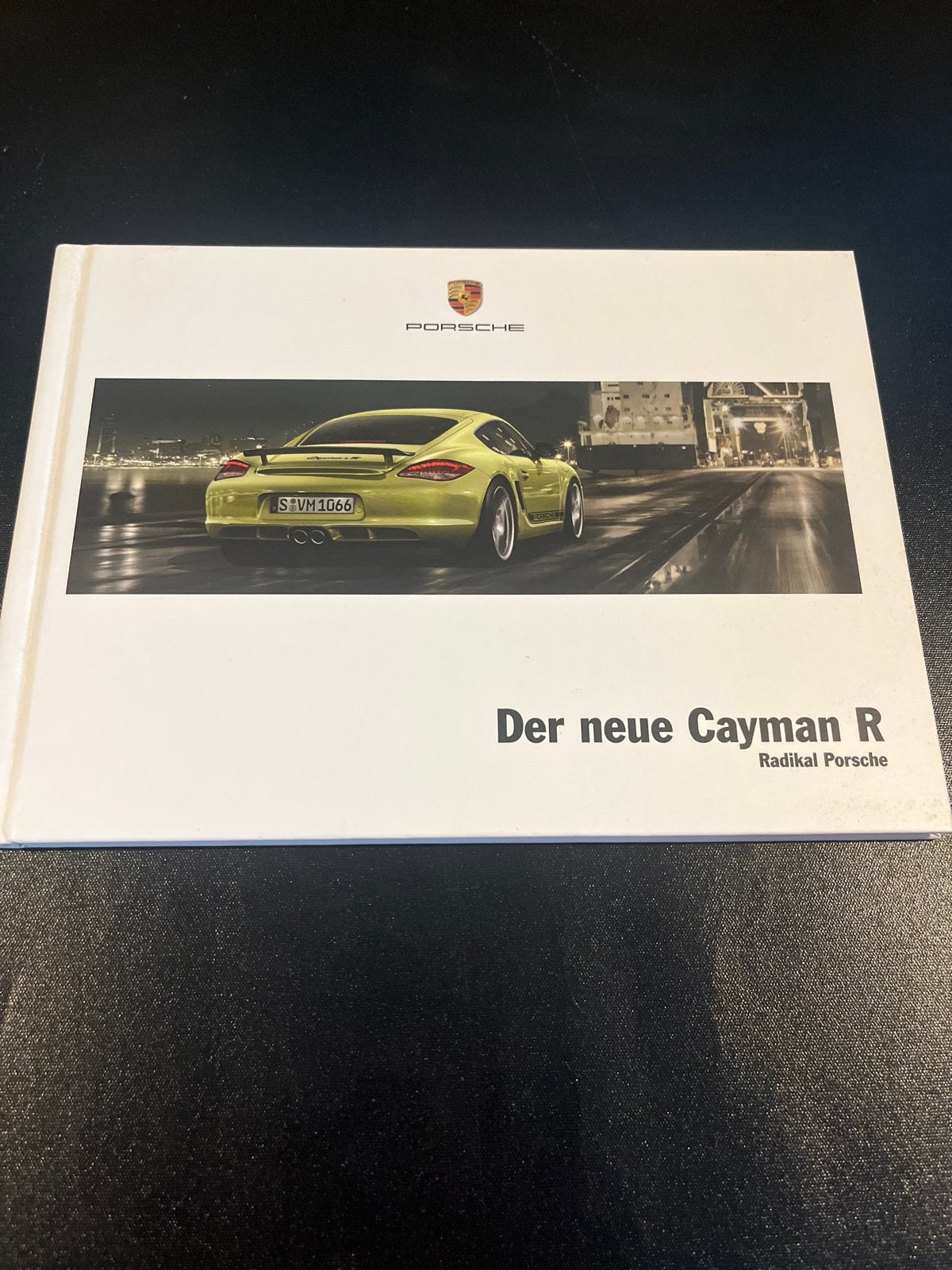 Porsche Cayman R Catalogus Duitstalig 2012, Ophalen of Verzenden, Zo goed als nieuw, Porsche