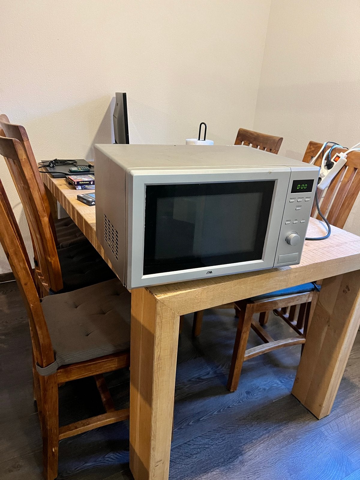 Etna Combimagnetron - Zo goed als nieuw, Witgoed en Apparatuur, Magnetrons, Ophalen, Combimagnetron, Grill, Zo goed als nieuw