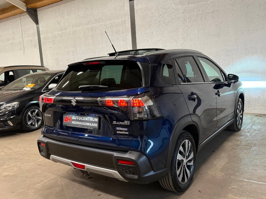 Suzuki S-Cross 1.4 Boosterjet AllGrip Style Smart Hybrid Aut, Auto's, Automaat, Gebruikt, Zwart, 4 cilinders