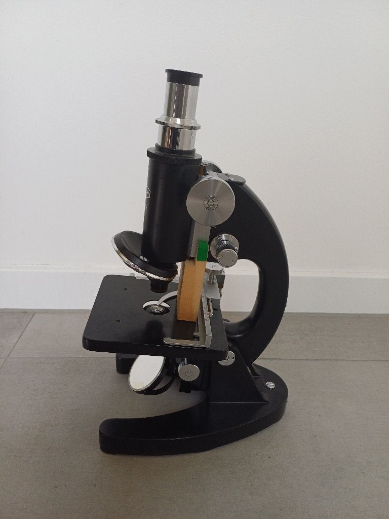 Microscoop merk Olympus, Ophalen, Zo goed als nieuw, Minder dan 400x, Biologische microscoop