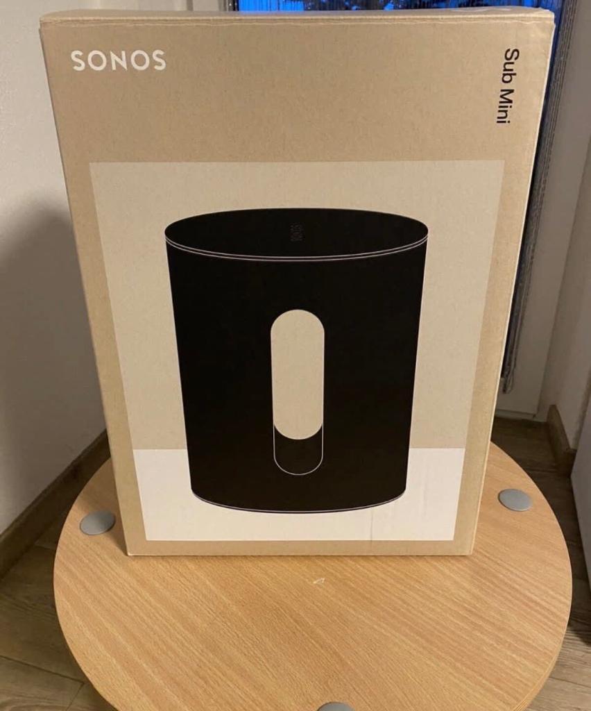 Zeer mooie Sonos sub mini, Subwoofer, Ophalen of Verzenden, Zo goed als nieuw, Sonos
