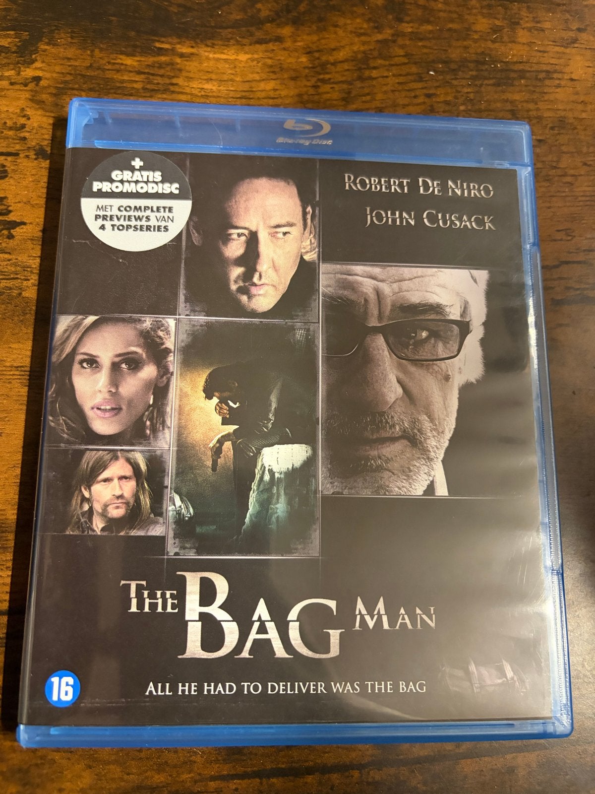 The Bag Man Blu-ray met Robert De Niro & John Cusack, Inclusief extra's, Vanaf 16 jaar, Film, Ophalen of Verzenden