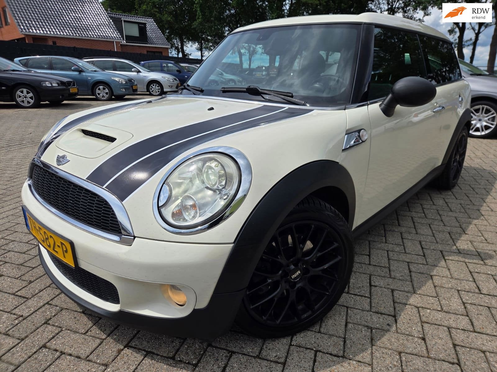 Mini Clubman 1.6 Cooper S 2008. Airco/Cruise/Leder/Panorama, Auto's, Voorwielaandrijving, Gebruikt, 4 cilinders, 4 stoelen