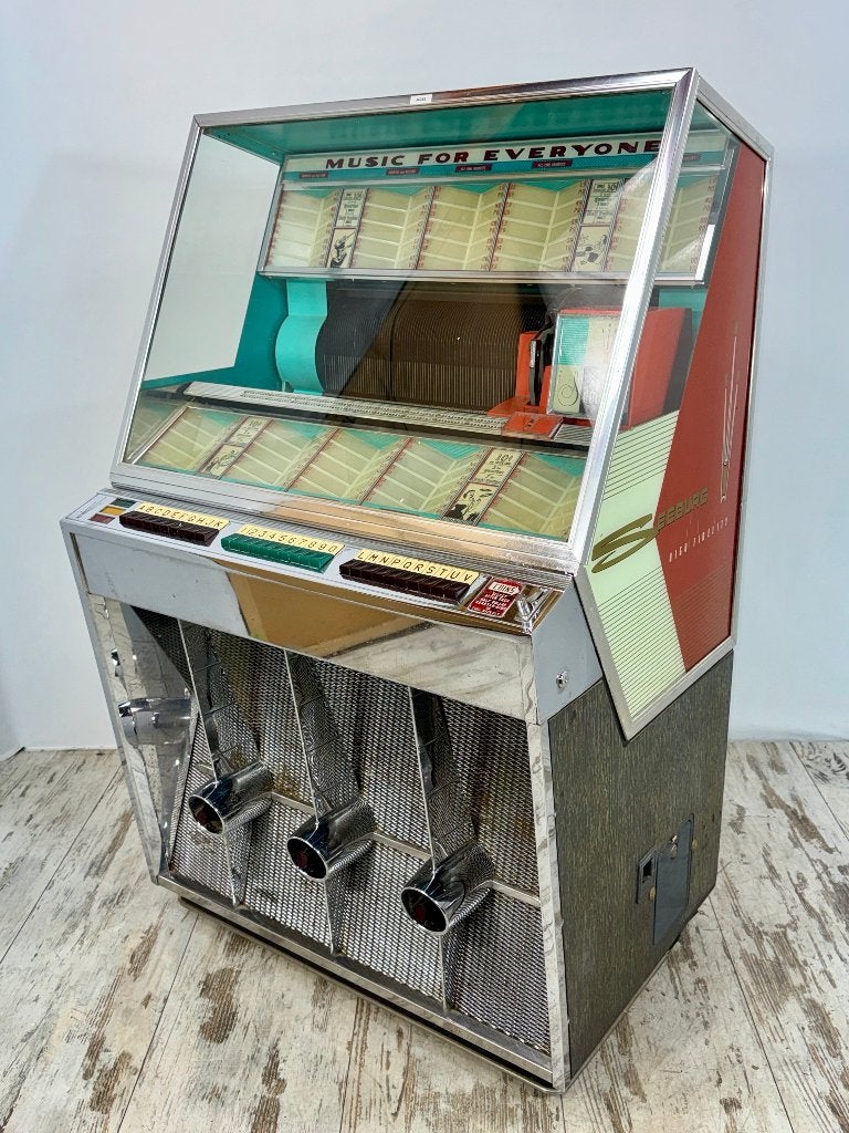 Jukebox Seeburg Modell 201, Verzamelen, Ophalen of Verzenden, Gebruikt, 1950 tot 1960, Seeburg