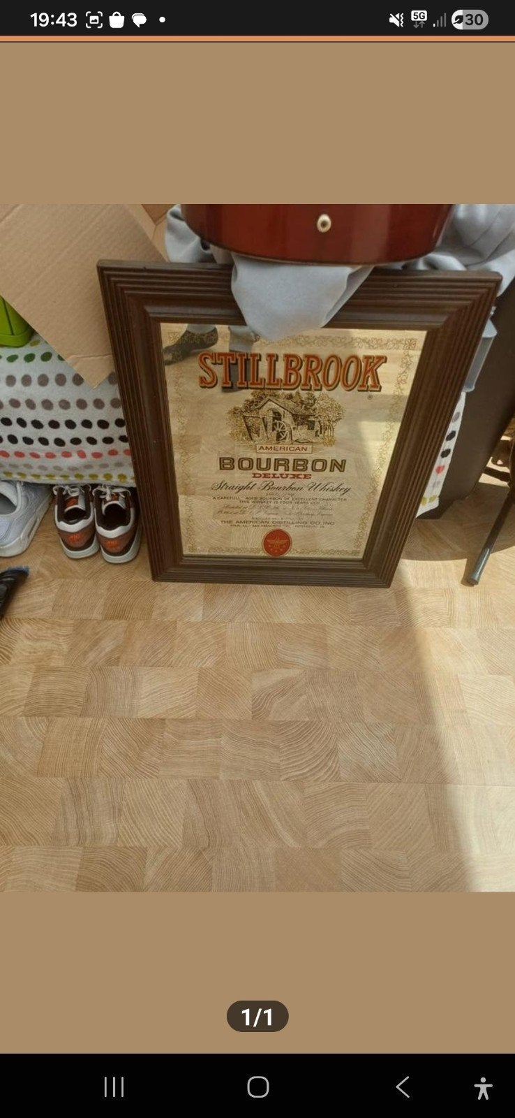 Stillbrook American Bourbon Deluxe Whiskey Lijst van glas, Ophalen, Gebruikt