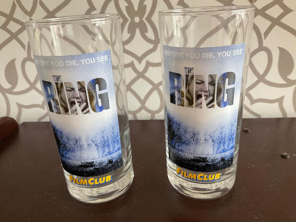 Filmclub glazen, Verzamelen, Glas en Borrelglaasjes, Ophalen of Verzenden, Nieuw, Frisdrankglas