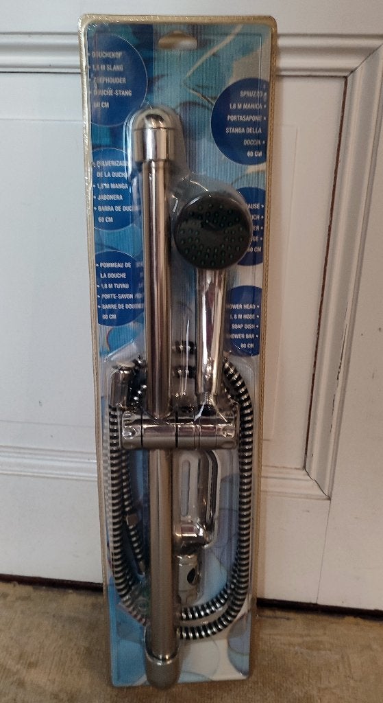 Nieuwe doucheset met glijstang en slang, Ophalen, Nieuw, Douche